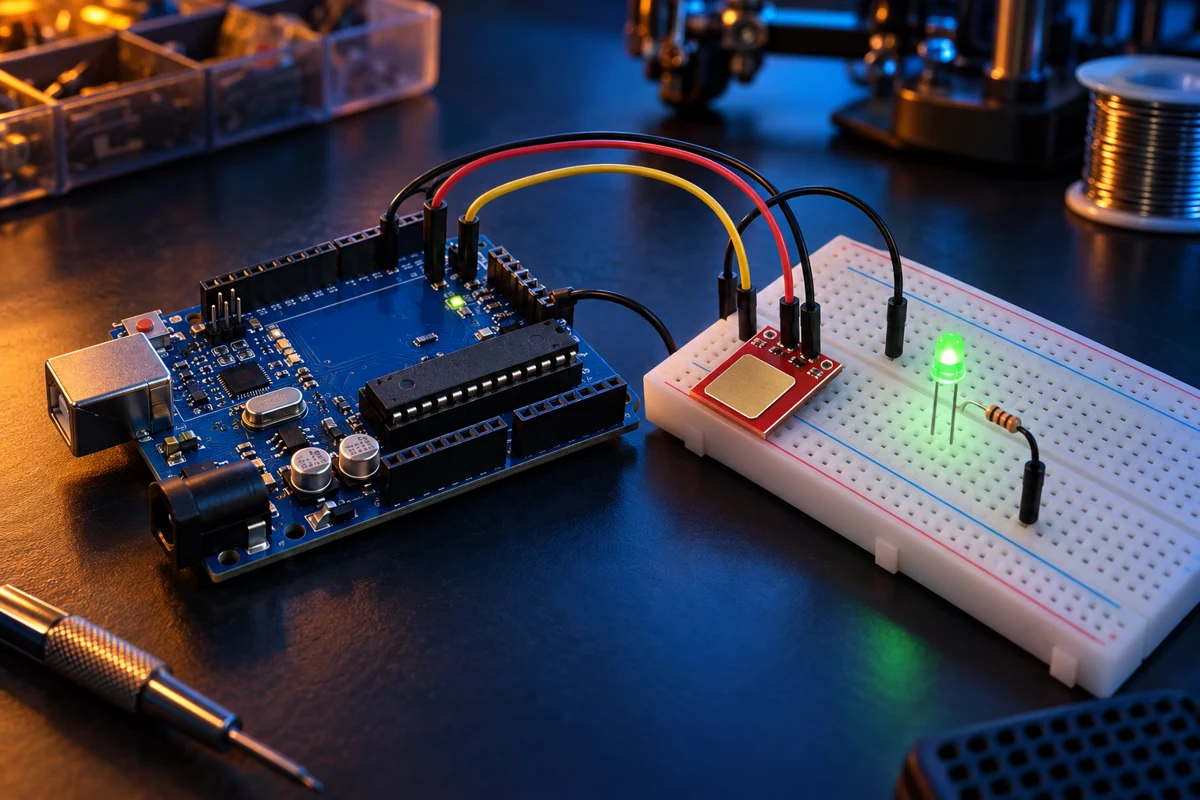 Touch-Controlled LED